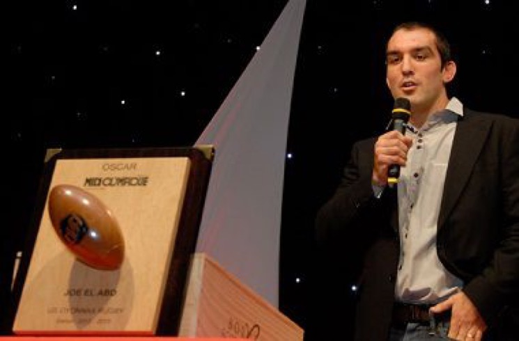 Joe El Abd élu Oscar Midi Olympique de Novembre