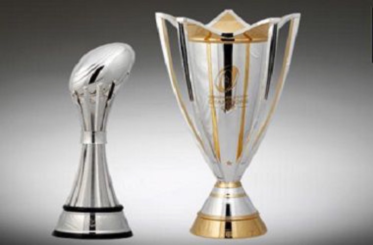 Photo: Les trophées des nouvelles Coupes d’Europe dévoilés